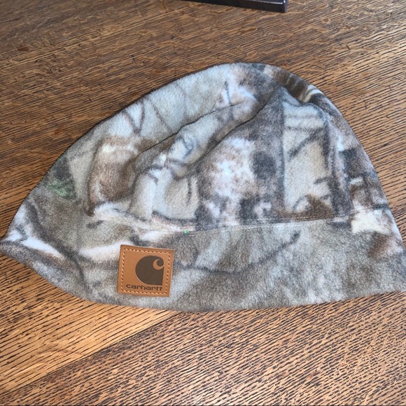 CARHARTT CAMO BEANIE (P)